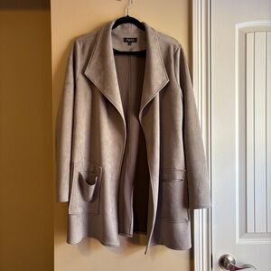 Papillon Women's Grey/Lavender Trench Coat